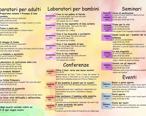 Programma culturale 24-25